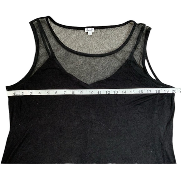 Kizmet Mesh & Rayon Tank - Picture 3 of 6